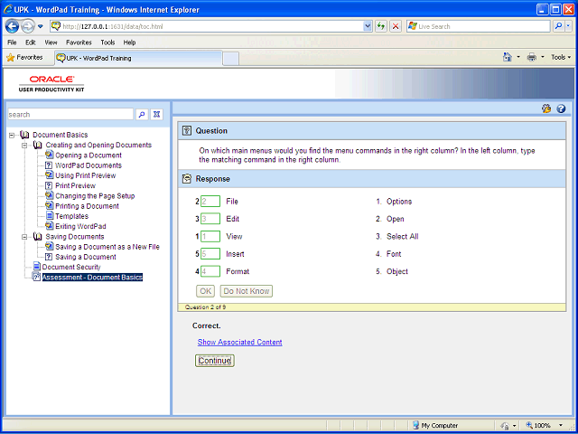 Screen image of this step