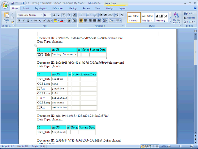 Screen image of this step