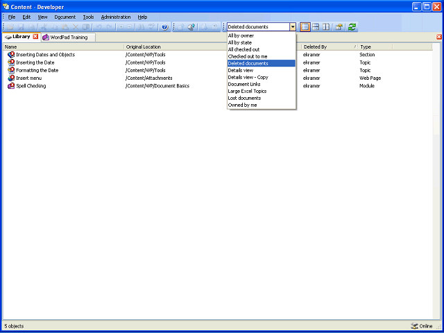 Screen image of this step