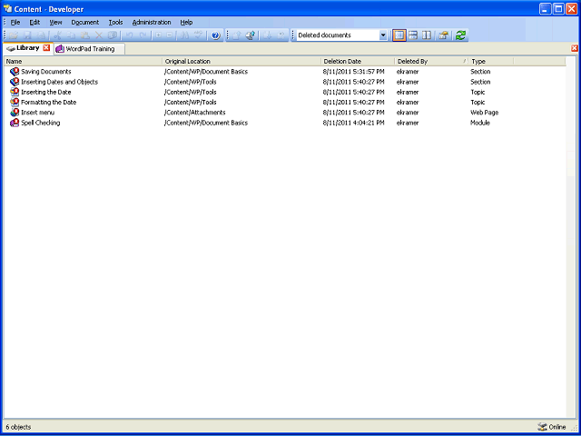 Screen image of this step