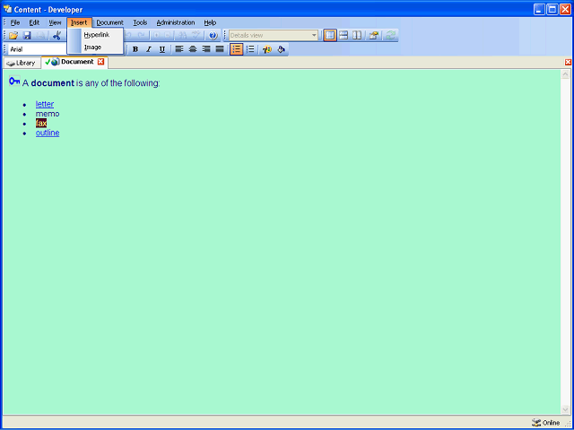 Screen image of this step
