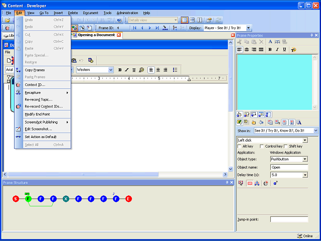 Screen image of this step