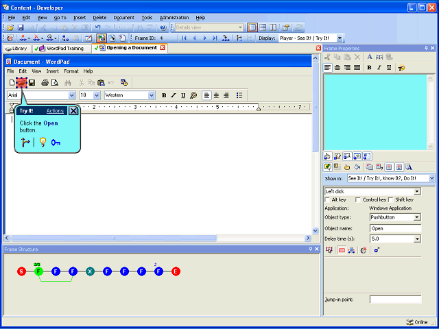 Screen image of this step