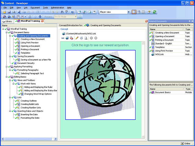 Screen image of this step