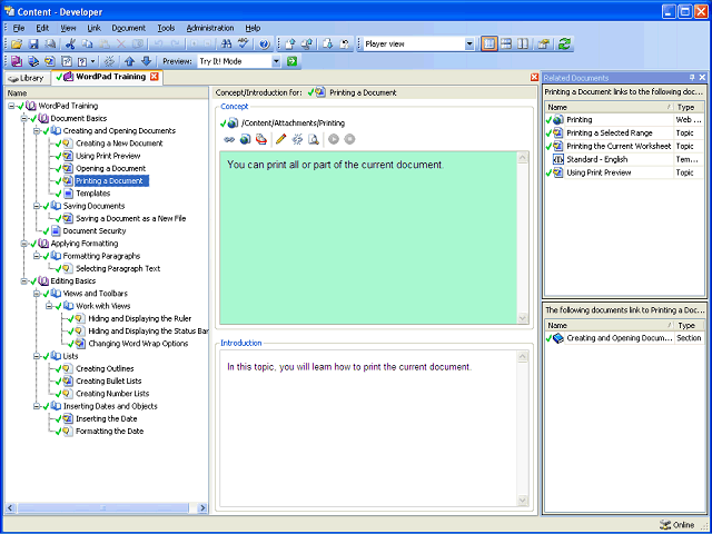 Screen image of this step