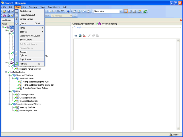 Screen image of this step