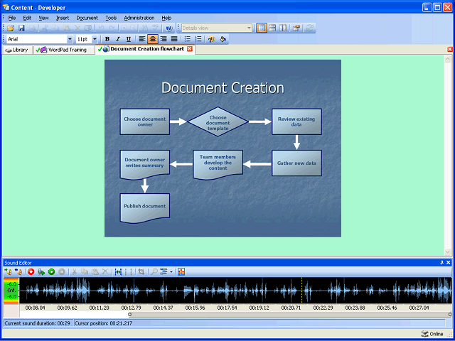Screen image of this step