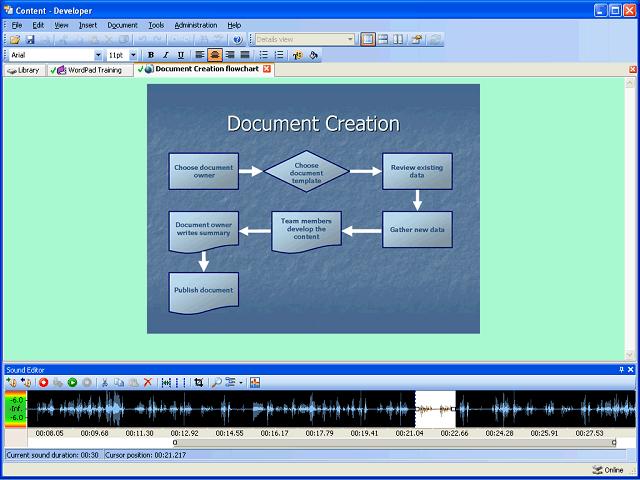 Screen image of this step