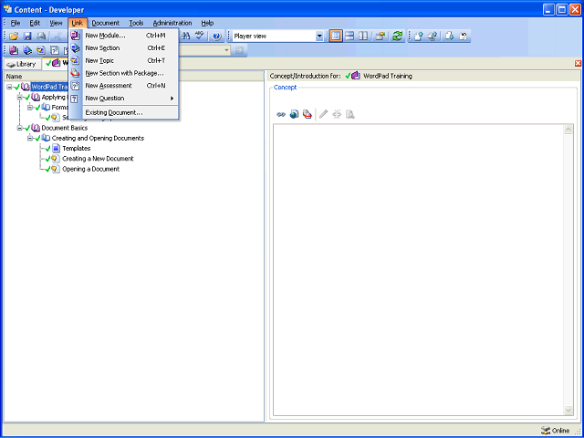 Screen image of this step