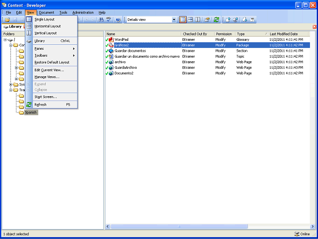 Screen image of this step