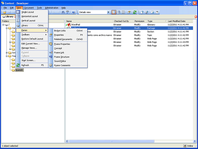 Screen image of this step
