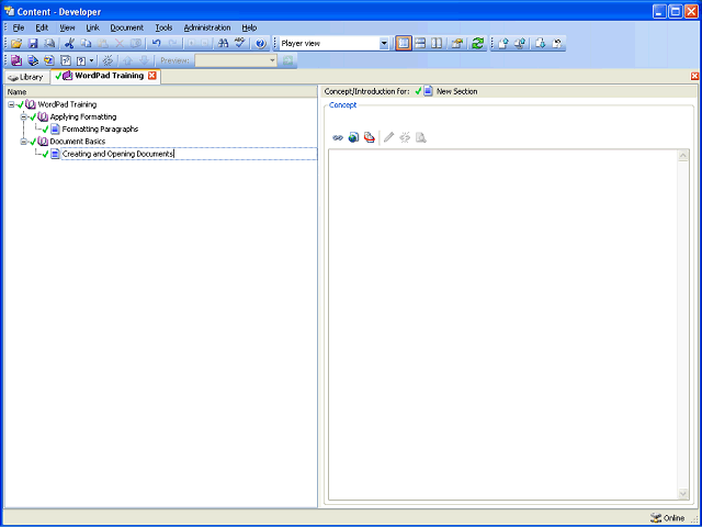 Screen image of this step