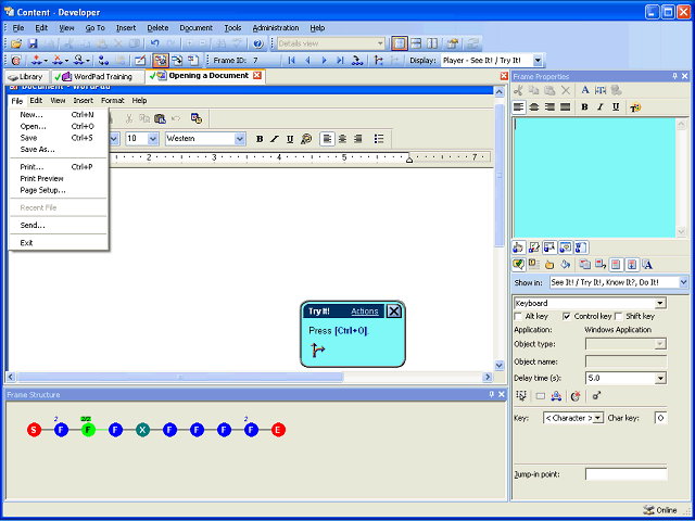 Screen image of this step