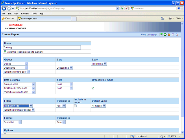 Screen image of this step