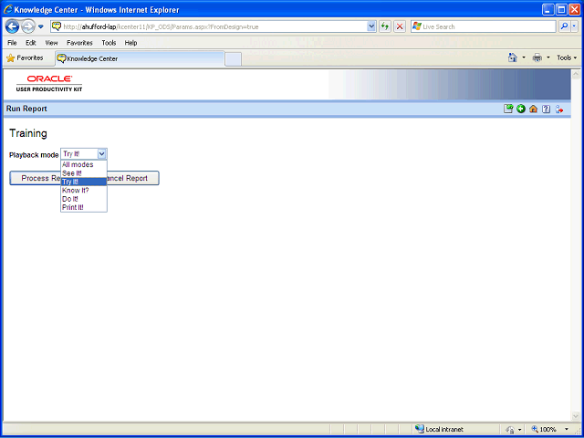 Screen image of this step