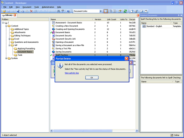 Screen image of this step