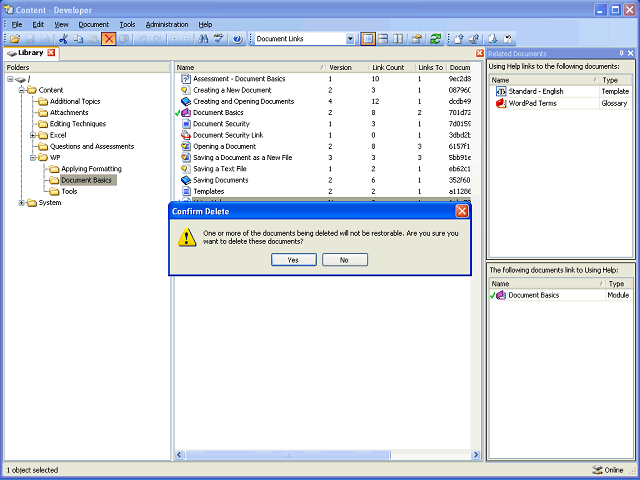 Screen image of this step