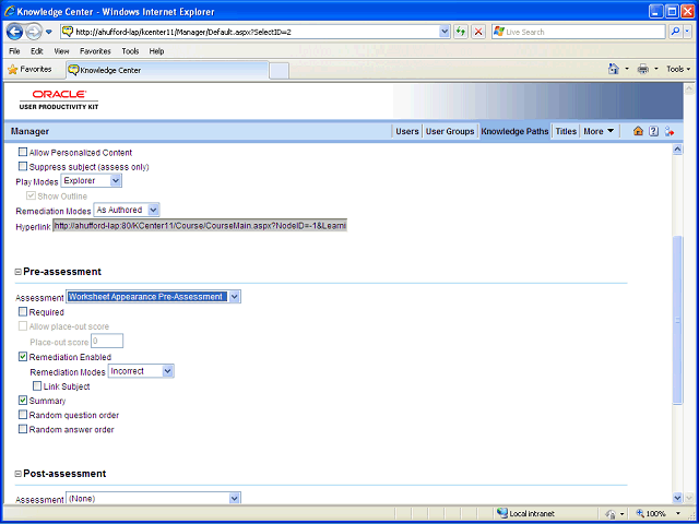 Screen image of this step
