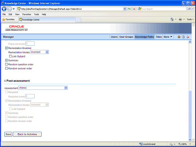 Screen image of this step