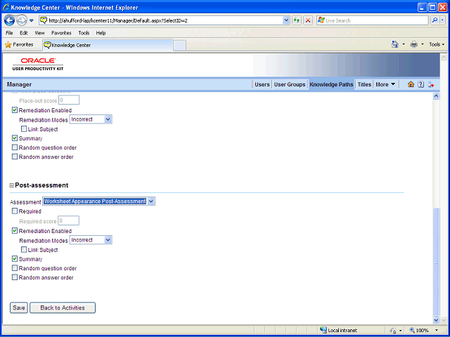 Screen image of this step