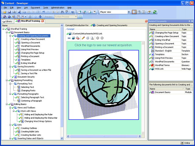 Screen image of this step