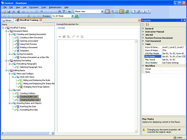 Screen image of this step