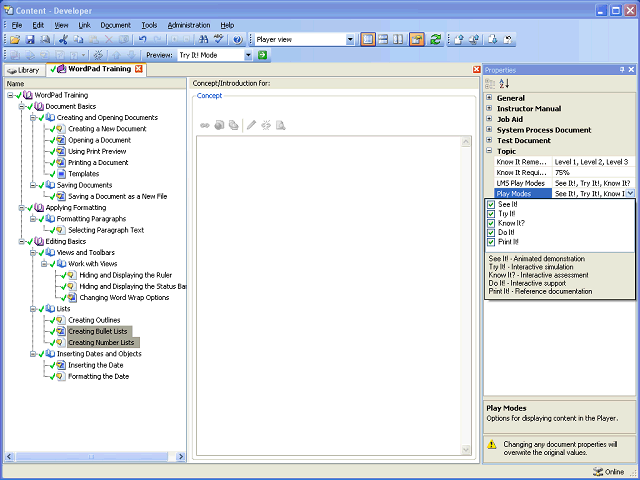 Screen image of this step