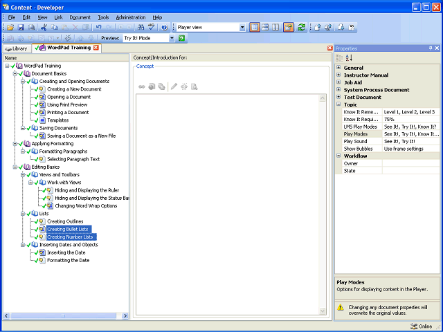 Screen image of this step