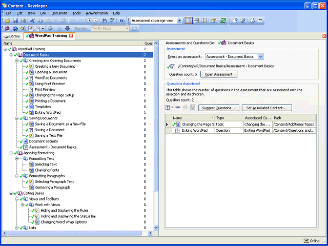 Screen image of this step
