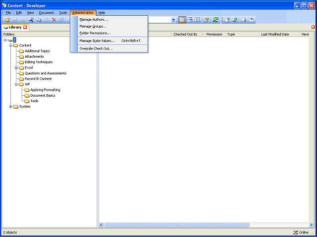 Screen image of this step