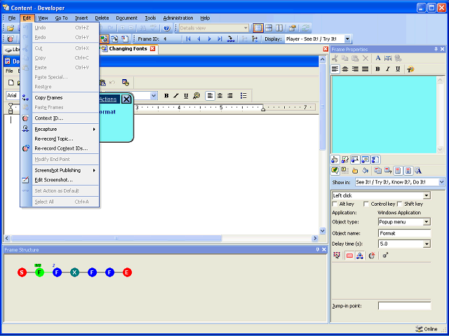 Screen image of this step