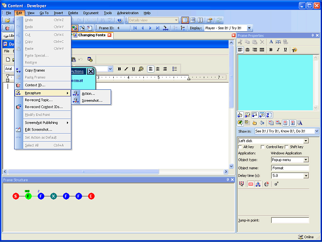 Screen image of this step