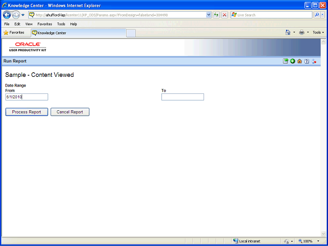 Screen image of this step