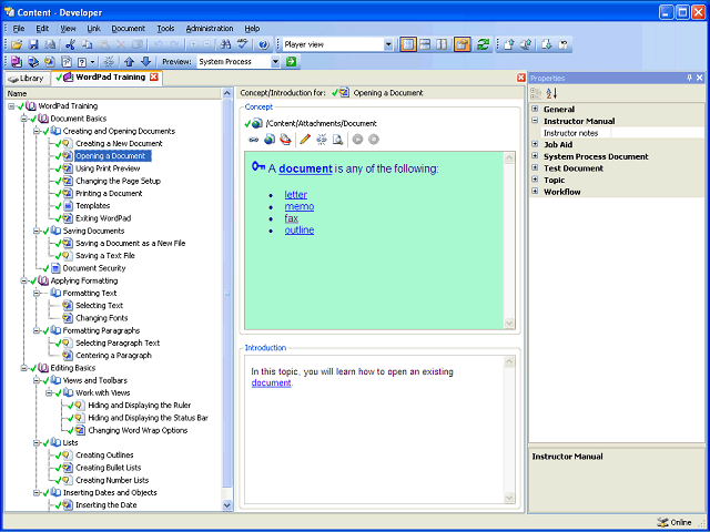 Screen image of this step