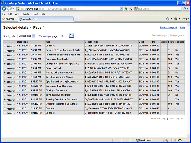 Screen image of this step