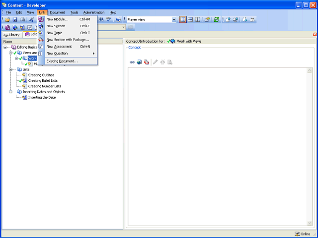 Screen image of this step