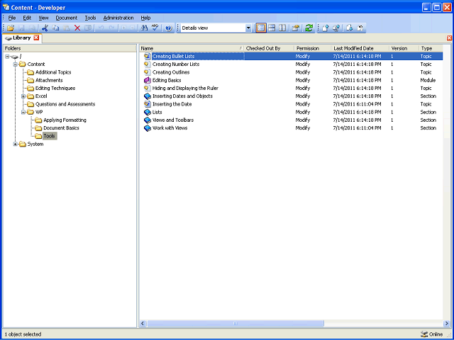 Screen image of this step