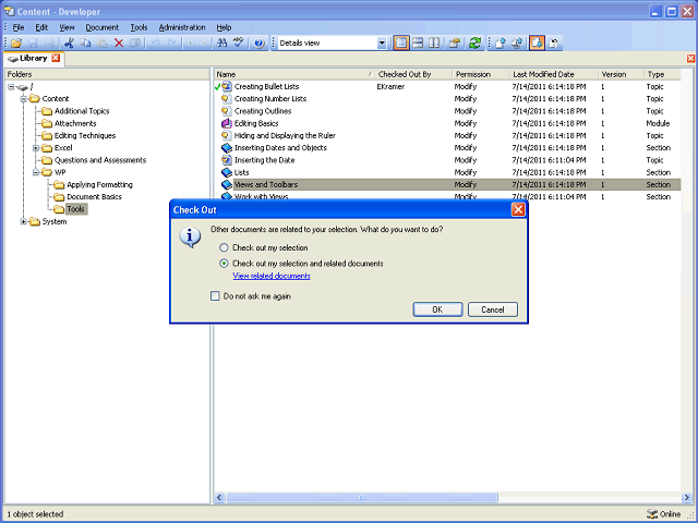 Screen image of this step