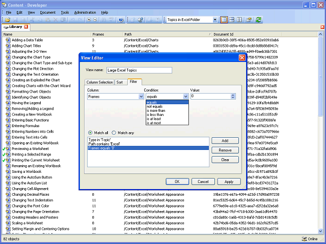 Screen image of this step