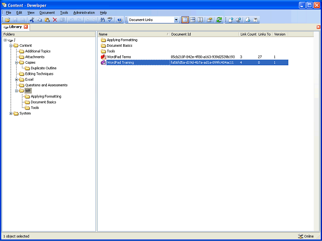 Screen image of this step