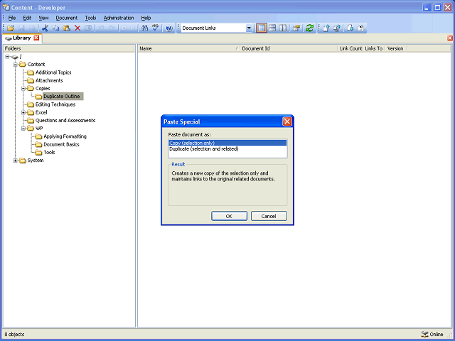 Screen image of this step