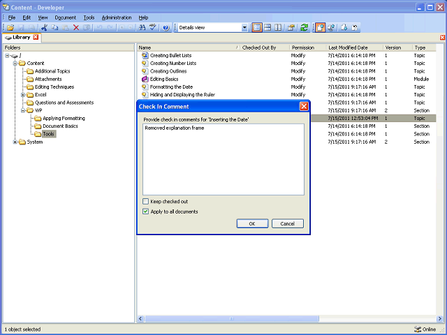 Screen image of this step