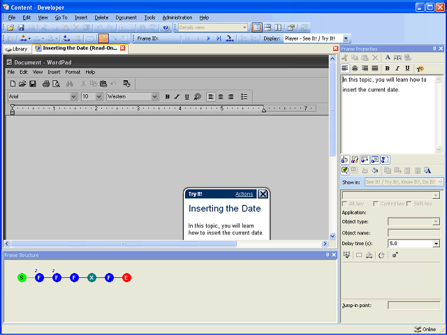 Screen image of this step
