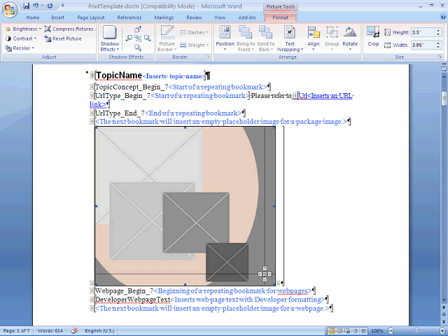 Screen image of this step
