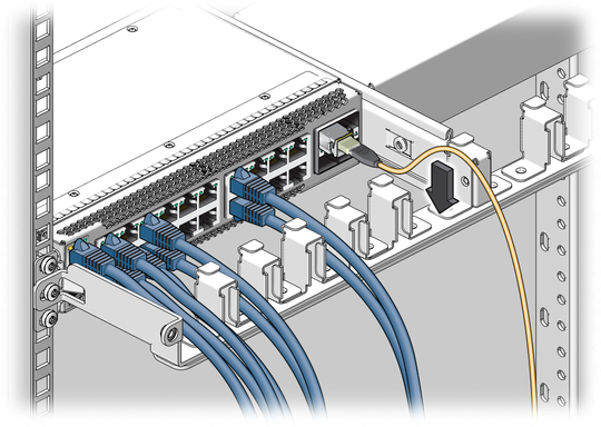 image:Figure shows the cables being laid into the CMA.