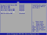 「BIOS Setup Utility: Boot - Option ROMの構成」を示す図。 画像: 「BIOS Setup Utility: Boot - Option ROMの構成」を示す図。