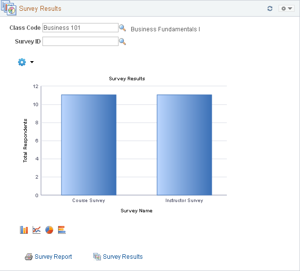 Survey Results pagelet