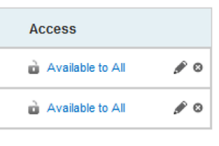 Access column of the Data Source Library
