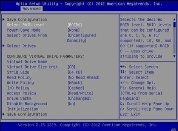 image:Graphic showing the BIOS UEFI Driver Control                                     screen.