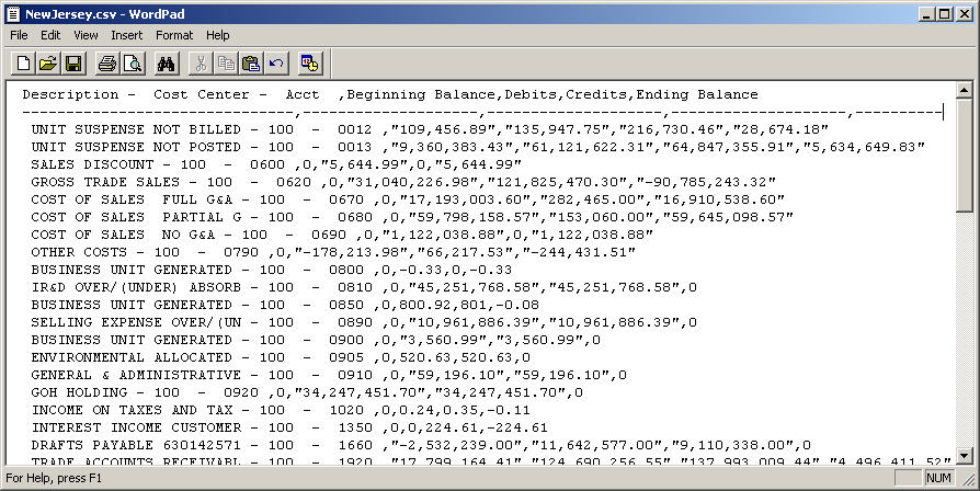 The image shows the contents of the NewJersey GL screen. The format of the file is described in the text preceding the image.